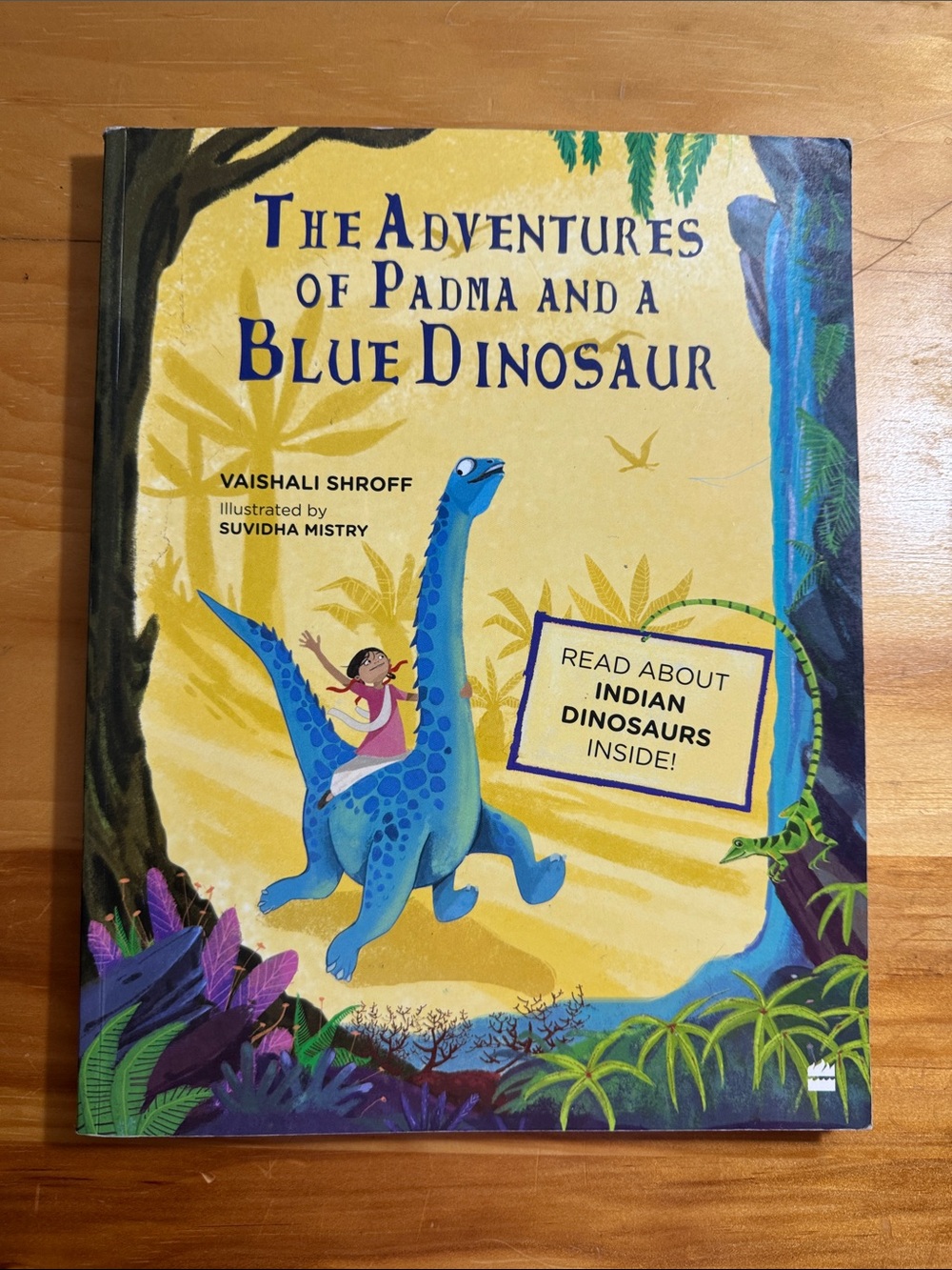 NOT ELIGIBLE FOR BUNDLE DEAL/SALE The Adventures of Padma and a Blue Dinosaur